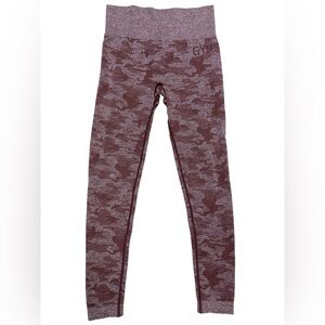 Gymshark Adapt Camo Seamless Leggings Workout Athletic Pants